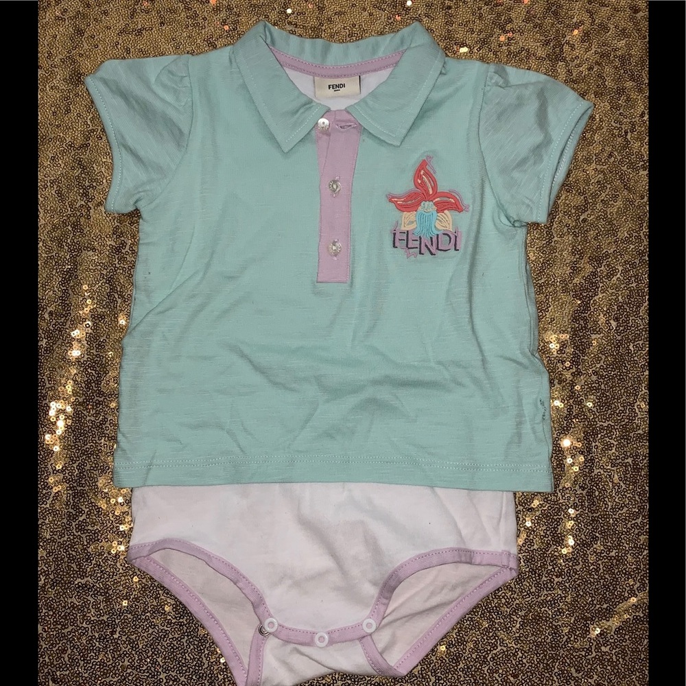 Fendi polo onesie
